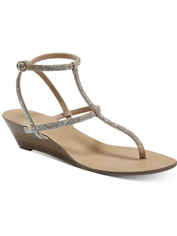 Women's Sandals with a Floral - Printed Upper in Pink for a Feminine Spring LookMadge Womens T Strap Ankle Wedge Sandals Women's Sandals with a Floral - Printed Upper in Pink for a Feminine Spring LookMadge Womens T Strap Ankle Wedge Sandals