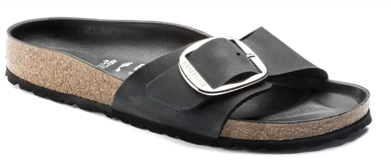 Women's Sandals with a Glitter - Coated Strap in Gold for a Sparkly Summer OutfitMadrid Big Buckle Narrow In Black Women's Sandals with a Glitter - Coated Strap in Gold for a Sparkly Summer OutfitMadrid Big Buckle Narrow In Black