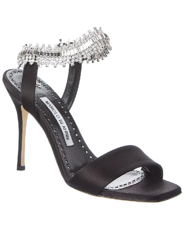 Orthopedic Women's Sandals with Arch Support in Gray for Foot HealthManolo Blahnik Parinasan 100 Satin Sandal Orthopedic Women's Sandals with Arch Support in Gray for Foot HealthManolo Blahnik Parinasan 100 Satin Sandal