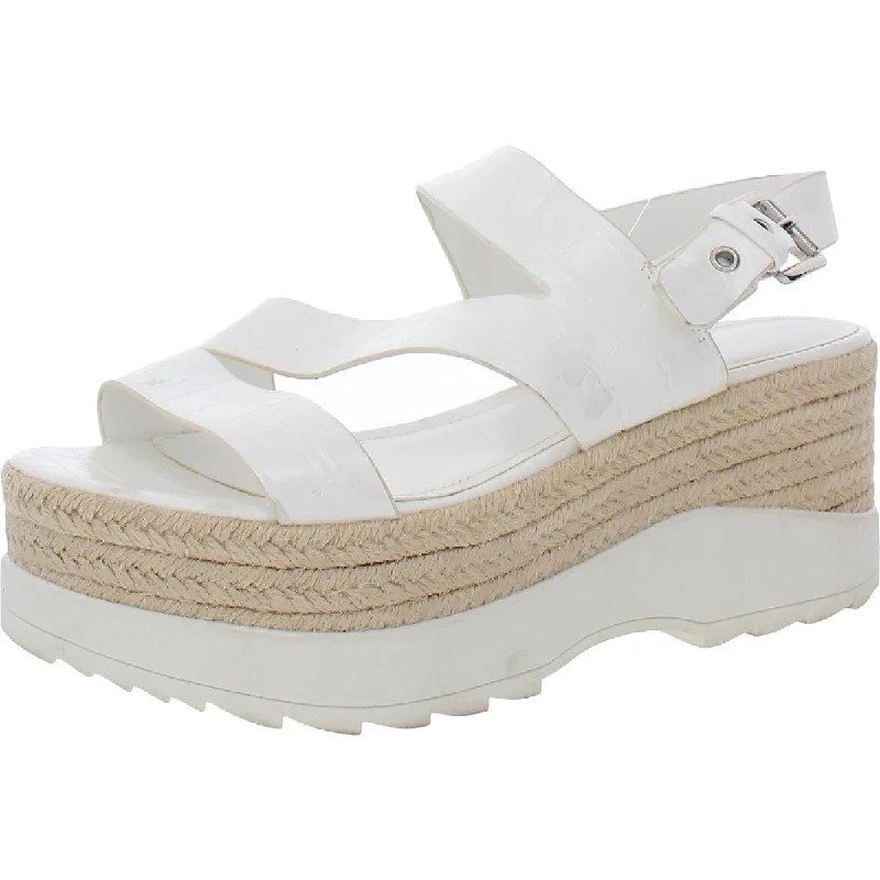 Elastic - Strap Women's Sandals with a Padded Toe in Teal for Easy On - and - OffMarc Fisher Womens Zakiya 2 Embossed Slingback Espadrilles Elastic - Strap Women's Sandals with a Padded Toe in Teal for Easy On - and - OffMarc Fisher Womens Zakiya 2 Embossed Slingback Espadrilles