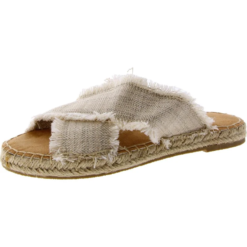 Women's Cork - Soled Espadrille Sandals with a Rope - Trimmed Upper in Navy for a Summer VibeMinnetonka Womens Pepper Slip-On Fringe Slide Sandals Women's Cork - Soled Espadrille Sandals with a Rope - Trimmed Upper in Navy for a Summer VibeMinnetonka Womens Pepper Slip-On Fringe Slide Sandals