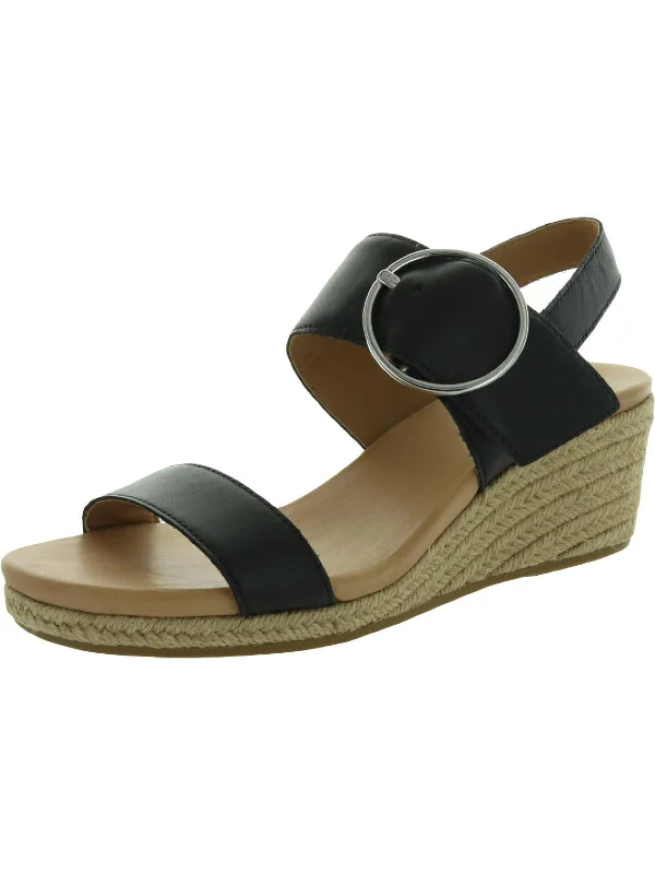 Adjustable Strap Women's Sandals with a Padded Heel in Pink for a Custom FitNavee Womens Slingback Leather Wedge Sandals Adjustable Strap Women's Sandals with a Padded Heel in Pink for a Custom FitNavee Womens Slingback Leather Wedge Sandals