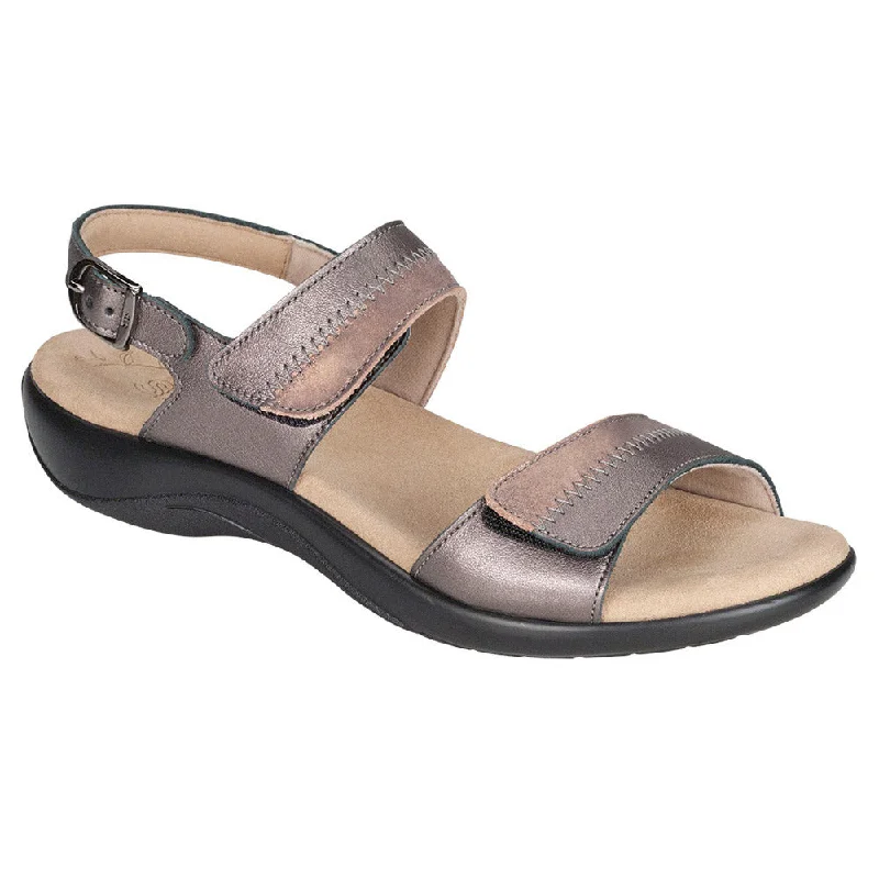 Child - Friendly Women's Sandals with a Secure Buckle in Purple for Moms on the GoSas Women's Nudu Sandal Dusk Child - Friendly Women's Sandals with a Secure Buckle in Purple for Moms on the GoSas Women's Nudu Sandal Dusk