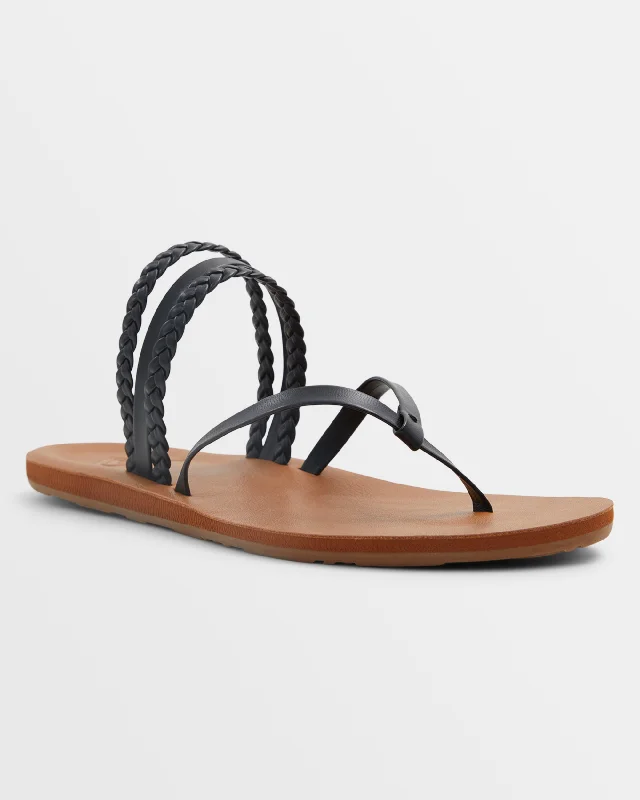 Adjustable Strap Women's Sandals with a Padded Heel in Pink for a Custom FitPiper Sandals - Black Adjustable Strap Women's Sandals with a Padded Heel in Pink for a Custom FitPiper Sandals - Black