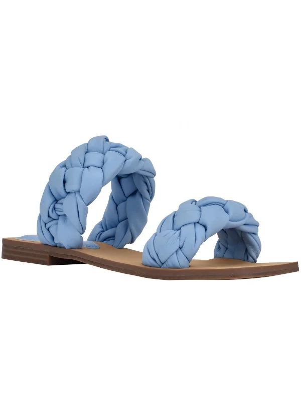 Women's Sandals with a Floral - Printed Upper in Pink for a Feminine Spring LookRaign Womens Faux Leather Flat Slide Sandals Women's Sandals with a Floral - Printed Upper in Pink for a Feminine Spring LookRaign Womens Faux Leather Flat Slide Sandals