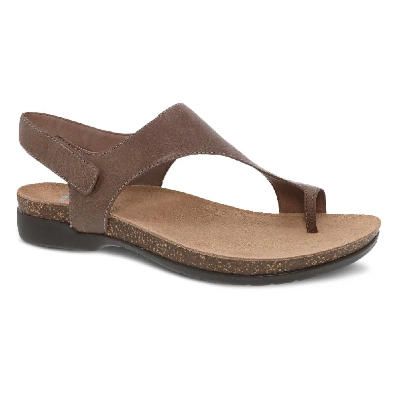Adjustable Strap Women's Sandals with a Padded Heel in Pink for a Custom FitDansko Women's Reece Stone Waxy Burnished Adjustable Strap Women's Sandals with a Padded Heel in Pink for a Custom FitDansko Women's Reece Stone Waxy Burnished
