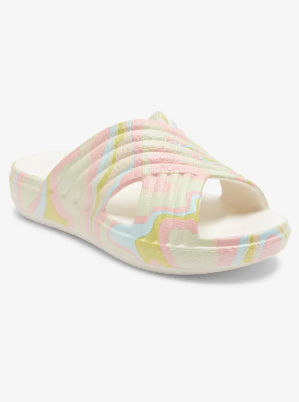 Adjustable Strap Women's Sandals with a Padded Heel in Pink for a Custom FitRoxy Rivie Print Sandals - Crazy Pink/Soft Lime Adjustable Strap Women's Sandals with a Padded Heel in Pink for a Custom FitRoxy Rivie Print Sandals - Crazy Pink/Soft Lime