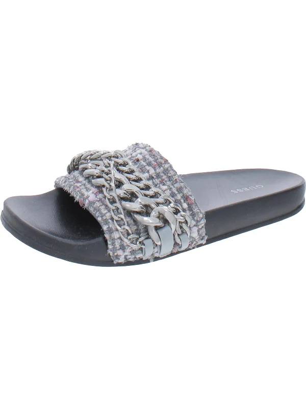 Women's Ankle - Strap Sandals with a Block Heel in Red for a Sophisticated StyleSalema Womens Flat Dressy Slide Sandals Women's Ankle - Strap Sandals with a Block Heel in Red for a Sophisticated StyleSalema Womens Flat Dressy Slide Sandals
