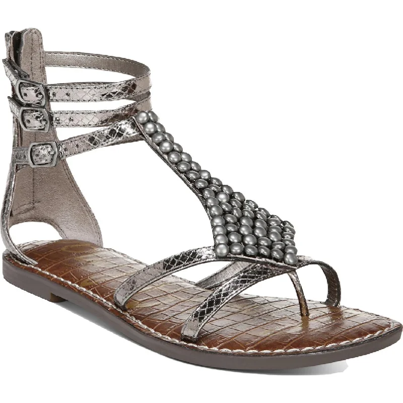Women's Sandals with a Floral - Printed Upper in Pink for a Feminine Spring LookSam Edelman Womens Ginger Boho Gladiator Sandals Women's Sandals with a Floral - Printed Upper in Pink for a Feminine Spring LookSam Edelman Womens Ginger Boho Gladiator Sandals