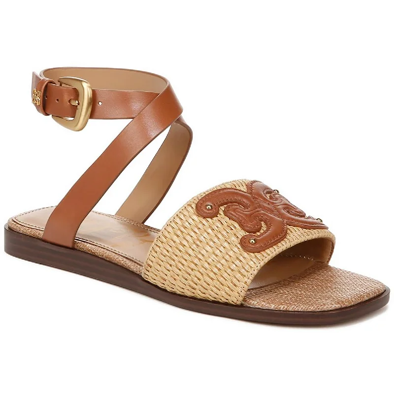 Plus Size Women's Wide - Width Platform Sandals in Black for Added Comfort and HeightSam Edelman Womens Ilsie Leather Square Toe Ankle Strap Plus Size Women's Wide - Width Platform Sandals in Black for Added Comfort and HeightSam Edelman Womens Ilsie Leather Square Toe Ankle Strap