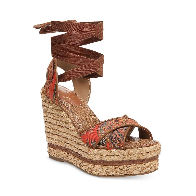 Shock - Absorbing Women's Sandals with a Soft Insole in Black for Active LifestylesSam Edelman Womens Vaughn Raffia Wedge Sandals Shock - Absorbing Women's Sandals with a Soft Insole in Black for Active LifestylesSam Edelman Womens Vaughn Raffia Wedge Sandals