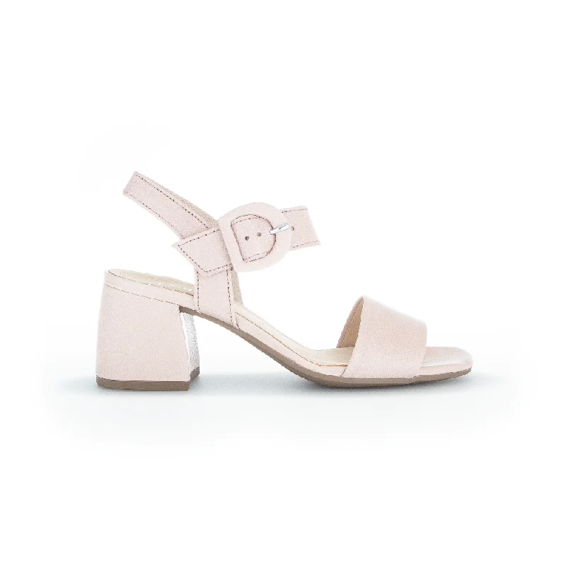Women's Sandals with a Floral - Printed Upper in Pink for a Feminine Spring LookGabor Women's Block Heel Ankle Strap Dress Sandal White Women's Sandals with a Floral - Printed Upper in Pink for a Feminine Spring LookGabor Women's Block Heel Ankle Strap Dress Sandal White