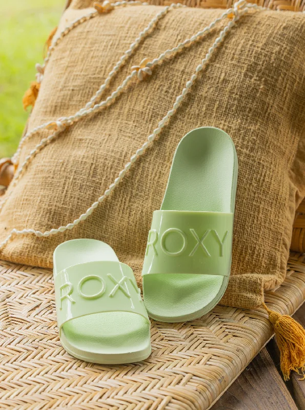 Orthopedic Women's Sandals with Arch Support in Gray for Foot HealthSlippy Jelly Sandals - Green Tea Orthopedic Women's Sandals with Arch Support in Gray for Foot HealthSlippy Jelly Sandals - Green Tea
