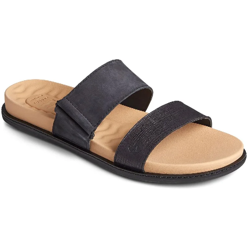 Women's Sandals with a Floral - Printed Upper in Pink for a Feminine Spring LookSperry Womens Waveside Leather Comfort Insole Slide Sandals Women's Sandals with a Floral - Printed Upper in Pink for a Feminine Spring LookSperry Womens Waveside Leather Comfort Insole Slide Sandals