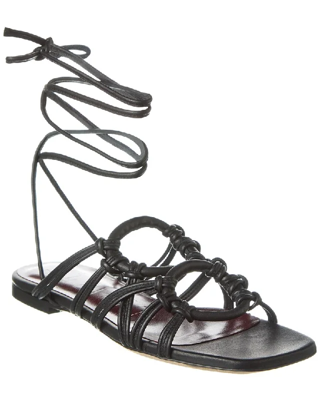 Child - Friendly Women's Sandals with a Secure Buckle in Purple for Moms on the GoSTAUD Adeline Lace-Up Leather Sandal Child - Friendly Women's Sandals with a Secure Buckle in Purple for Moms on the GoSTAUD Adeline Lace-Up Leather Sandal