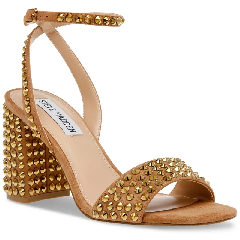 Women's Sandals with a Wedge Heel and a Tassel Detail in Orange for a Trendy LookSteve Madden Womens Domini Leather Studded Ankle Strap Women's Sandals with a Wedge Heel and a Tassel Detail in Orange for a Trendy LookSteve Madden Womens Domini Leather Studded Ankle Strap
