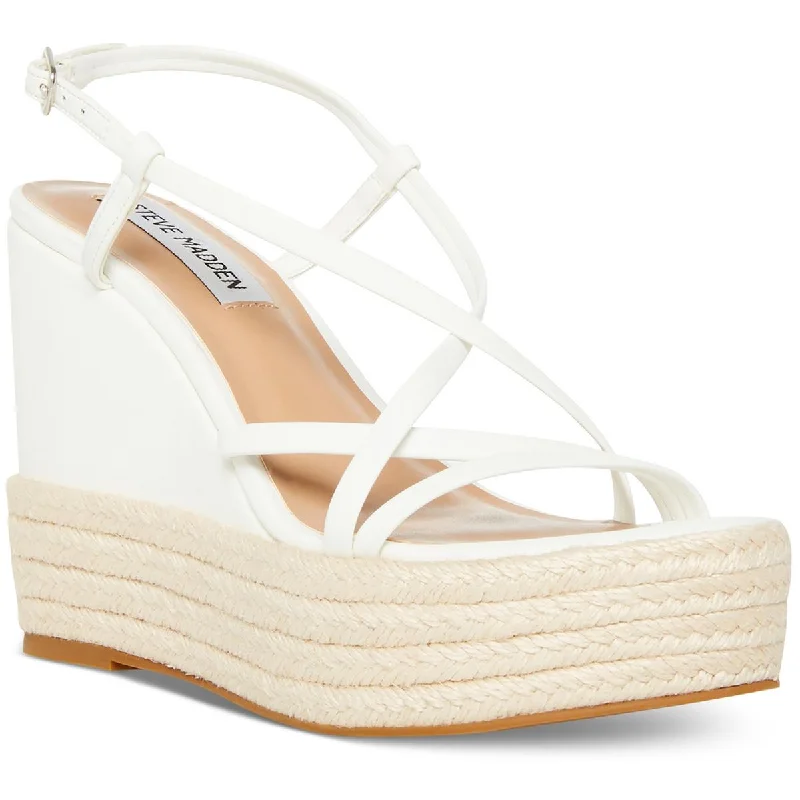 Adjustable Strap Women's Sandals with a Padded Heel in Pink for a Custom FitSteve Madden Womens whitlee Faux Leather Dressy Wedge Sandals Adjustable Strap Women's Sandals with a Padded Heel in Pink for a Custom FitSteve Madden Womens whitlee Faux Leather Dressy Wedge Sandals