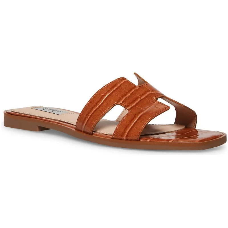 Adjustable Strap Women's Sandals with a Padded Heel in Pink for a Custom FitSteven New York Womens Enida Flat Sandals Adjustable Strap Women's Sandals with a Padded Heel in Pink for a Custom FitSteven New York Womens Enida Flat Sandals