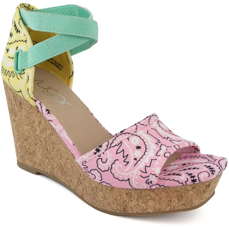 Women's Sandals with a Wedge Heel and a Tassel Detail in Orange for a Trendy LookSugar Womens Sgr-Harlow 2 Warm Lifestyle Wedge Sandals Women's Sandals with a Wedge Heel and a Tassel Detail in Orange for a Trendy LookSugar Womens Sgr-Harlow 2 Warm Lifestyle Wedge Sandals