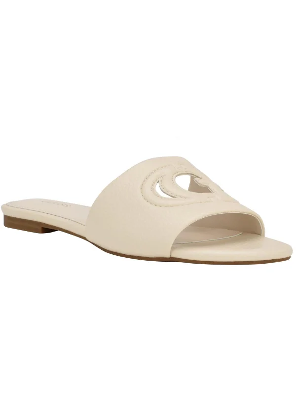 Women's Sandals with a Wedge Heel and a Tassel Detail in Orange for a Trendy LookTashia Womens Faux Leather Slide Sandals Women's Sandals with a Wedge Heel and a Tassel Detail in Orange for a Trendy LookTashia Womens Faux Leather Slide Sandals