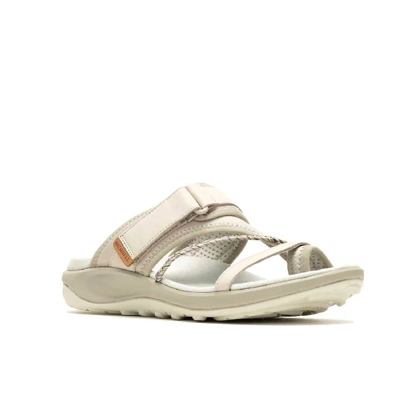 Sustainable Women's Recycled Material Sandals in Beige for Eco - Conscious ShoppersTerran Post Sandal In Silver Sustainable Women's Recycled Material Sandals in Beige for Eco - Conscious ShoppersTerran Post Sandal In Silver