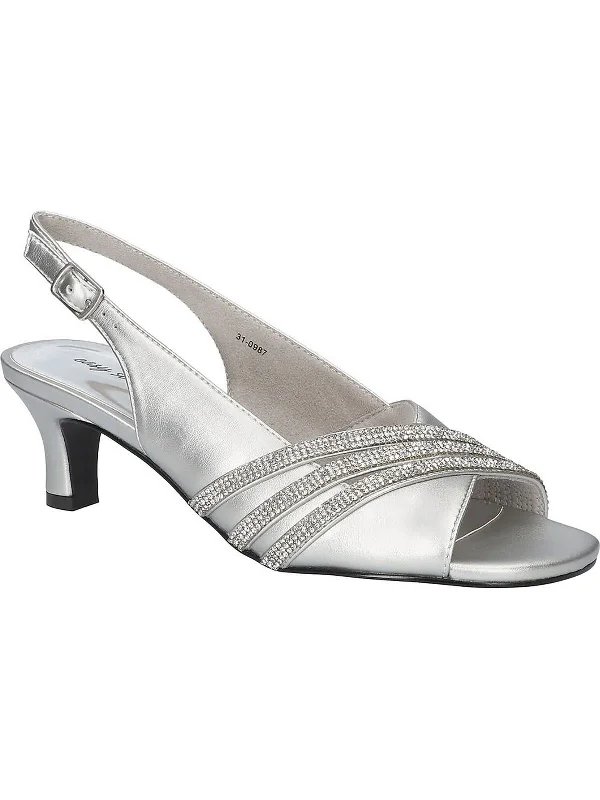 Child - Friendly Women's Sandals with a Secure Buckle in Purple for Moms on the GoTETON Womens Round toe Kitten heel Heels Child - Friendly Women's Sandals with a Secure Buckle in Purple for Moms on the GoTETON Womens Round toe Kitten heel Heels