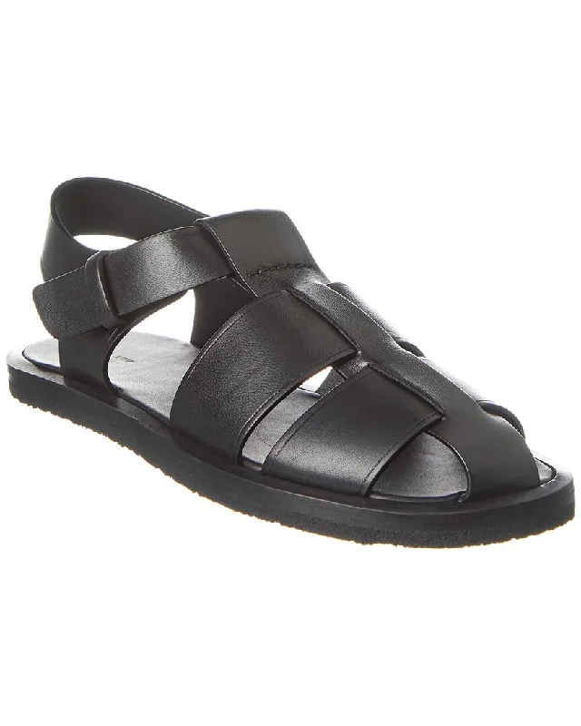Lightweight Women's Mesh - Paneled Sandals in Yellow for BreathabilityThe Row Fisherman Crepe Leather Sandal Lightweight Women's Mesh - Paneled Sandals in Yellow for BreathabilityThe Row Fisherman Crepe Leather Sandal