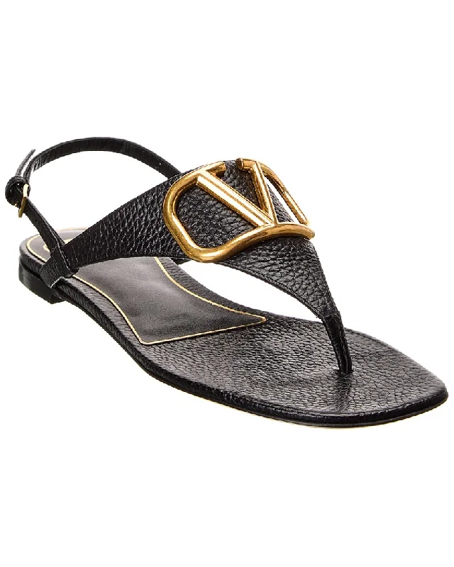 Women's Rhinestone - Embellished Open - Toe Sandals in Silver for a Glamorous Party LookValentino VLogo Grainy Leather Sandal Women's Rhinestone - Embellished Open - Toe Sandals in Silver for a Glamorous Party LookValentino VLogo Grainy Leather Sandal