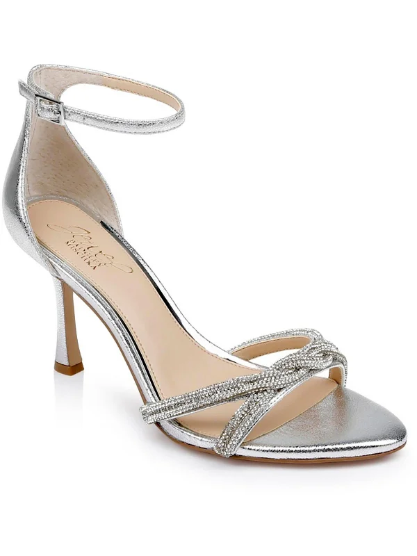 Orthopedic Women's Sandals with Arch Support in Gray for Foot HealthVani Womens Metallic Ankle Strap Heels Orthopedic Women's Sandals with Arch Support in Gray for Foot HealthVani Womens Metallic Ankle Strap Heels