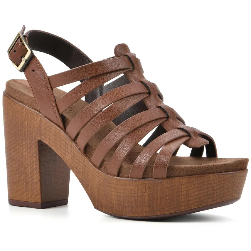 Elastic - Strap Women's Sandals with a Padded Toe in Teal for Easy On - and - OffWhite Mountain Womens Alliance Faux Leather Ankle Strappy Sandals Elastic - Strap Women's Sandals with a Padded Toe in Teal for Easy On - and - OffWhite Mountain Womens Alliance Faux Leather Ankle Strappy Sandals