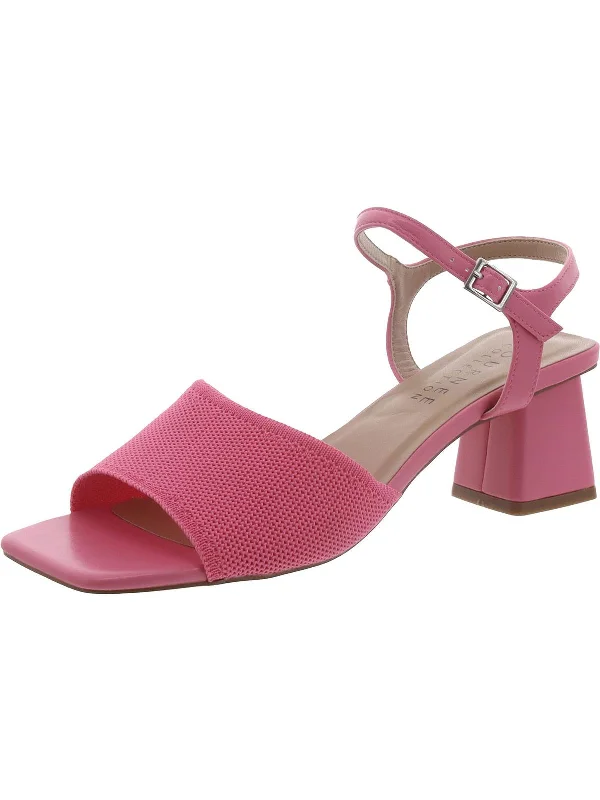 Sustainable Women's Recycled Material Sandals in Beige for Eco - Conscious ShoppersWomens Ankle strap Square toe Block Heel Sustainable Women's Recycled Material Sandals in Beige for Eco - Conscious ShoppersWomens Ankle strap Square toe Block Heel