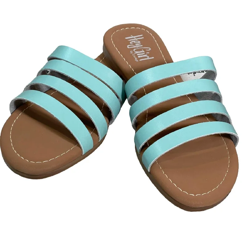 Sustainable Women's Recycled Material Sandals in Beige for Eco - Conscious ShoppersWomen's Bikini Sandal In Aqua Sustainable Women's Recycled Material Sandals in Beige for Eco - Conscious ShoppersWomen's Bikini Sandal In Aqua