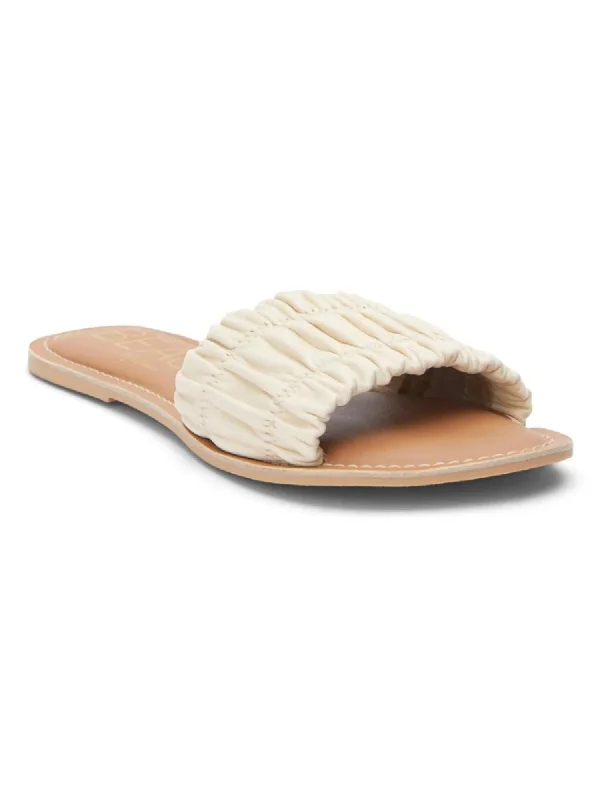 Elastic - Strap Women's Sandals with a Padded Toe in Teal for Easy On - and - OffWomen's Channel Slide Sandal In Ivory Elastic - Strap Women's Sandals with a Padded Toe in Teal for Easy On - and - OffWomen's Channel Slide Sandal In Ivory