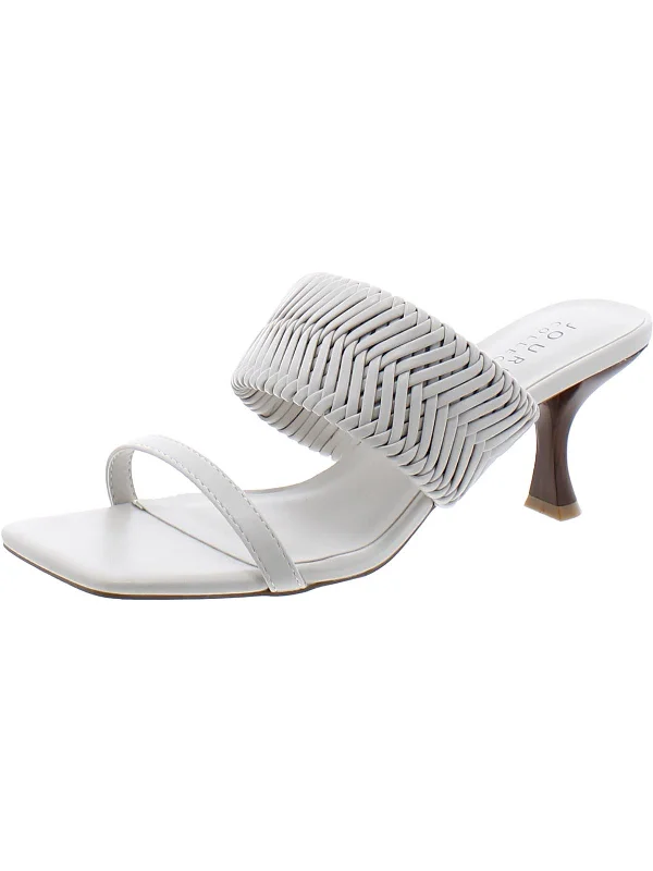 Women's Rhinestone - Embellished Open - Toe Sandals in Silver for a Glamorous Party LookWomens Comfort Insole Faux Leather Heels Women's Rhinestone - Embellished Open - Toe Sandals in Silver for a Glamorous Party LookWomens Comfort Insole Faux Leather Heels