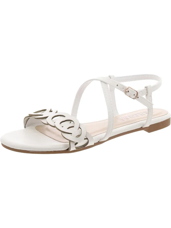 Orthopedic Women's Sandals with Arch Support in Gray for Foot HealthWomens Faux Leather Embossed Ankle Strap Orthopedic Women's Sandals with Arch Support in Gray for Foot HealthWomens Faux Leather Embossed Ankle Strap