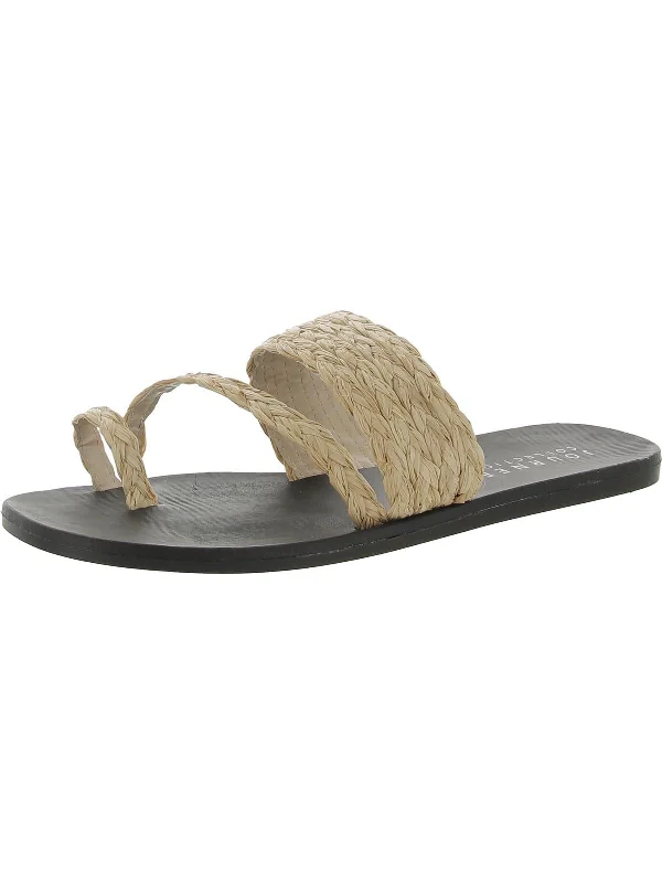 Plus Size Women's Wide - Width Platform Sandals in Black for Added Comfort and HeightWomens Flat Slip On Slide Sandals Plus Size Women's Wide - Width Platform Sandals in Black for Added Comfort and HeightWomens Flat Slip On Slide Sandals