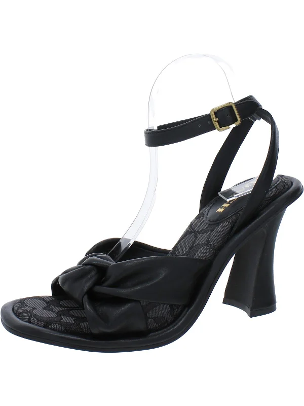 Elastic - Strap Women's Sandals with a Padded Toe in Teal for Easy On - and - OffWomens Leather Dressy Slingback Sandals Elastic - Strap Women's Sandals with a Padded Toe in Teal for Easy On - and - OffWomens Leather Dressy Slingback Sandals