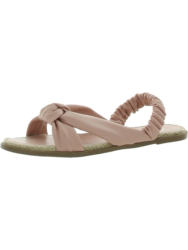 Lightweight Women's Mesh - Paneled Sandals in Yellow for BreathabilityWomens Manmade Material Flat Slingback Sandals Lightweight Women's Mesh - Paneled Sandals in Yellow for BreathabilityWomens Manmade Material Flat Slingback Sandals
