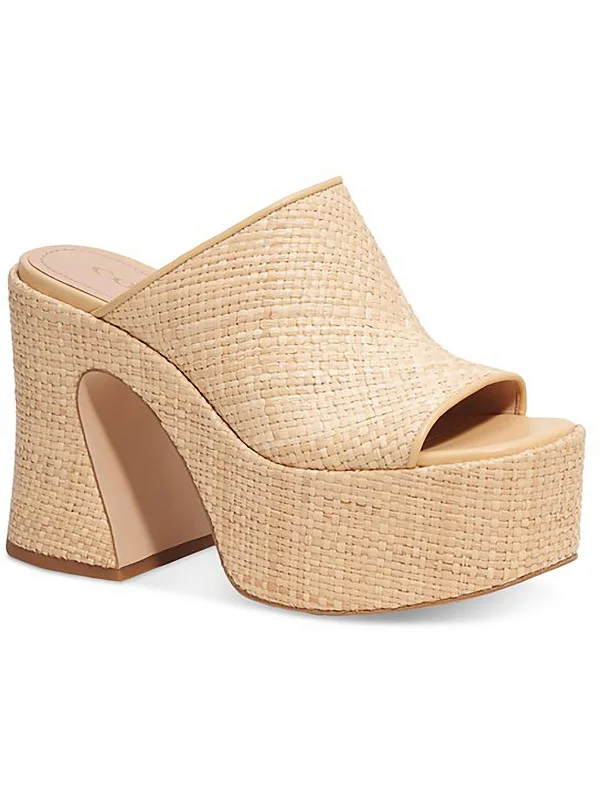 Women's Flat Slide Sandals with a Memory Foam Insole in White for All - Day ComfortWomens Mules Square Open Toe Platform Sandals Women's Flat Slide Sandals with a Memory Foam Insole in White for All - Day ComfortWomens Mules Square Open Toe Platform Sandals