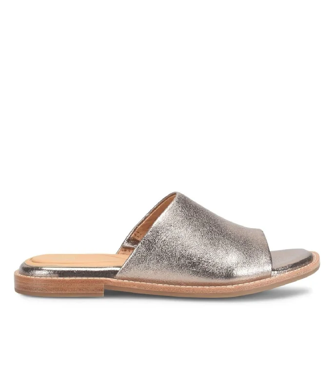 Women's Ankle - Strap Sandals with a Block Heel in Red for a Sophisticated StyleWomen's Noble Slide Sandals In Bronze Women's Ankle - Strap Sandals with a Block Heel in Red for a Sophisticated StyleWomen's Noble Slide Sandals In Bronze