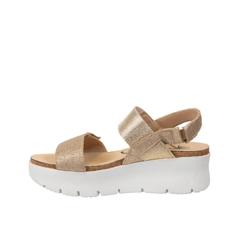 Shock - Absorbing Women's Sandals with a Soft Insole in Black for Active LifestylesWomen's Nova Sandal In Gold Shock - Absorbing Women's Sandals with a Soft Insole in Black for Active LifestylesWomen's Nova Sandal In Gold