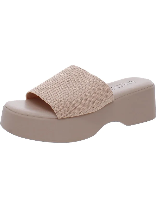 Plus Size Women's Wide - Width Platform Sandals in Black for Added Comfort and HeightWomens Woven Platform Slide Sandals Plus Size Women's Wide - Width Platform Sandals in Black for Added Comfort and HeightWomens Woven Platform Slide Sandals