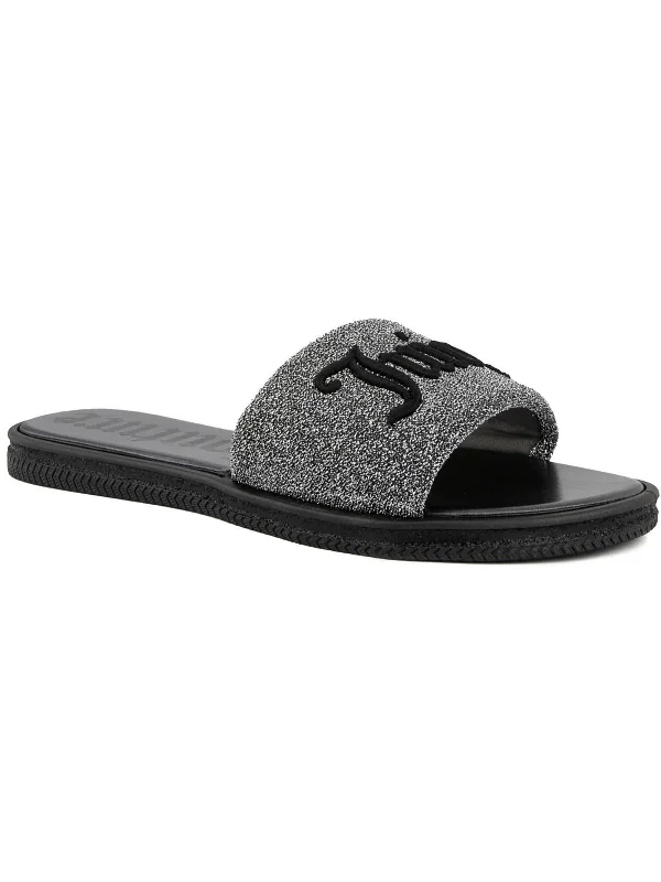 Women's Leather - Strapped Sandals with a Braided Detail in Brown for a Rustic AppealYuna Womens Glitter Slip On Slide Sandals Women's Leather - Strapped Sandals with a Braided Detail in Brown for a Rustic AppealYuna Womens Glitter Slip On Slide Sandals