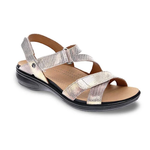 Women's Sandals with a Wedge Heel and a Tassel Detail in Orange for a Trendy LookRevere Women's Zanzibar Sandal Metallic Interest Women's Sandals with a Wedge Heel and a Tassel Detail in Orange for a Trendy LookRevere Women's Zanzibar Sandal Metallic Interest