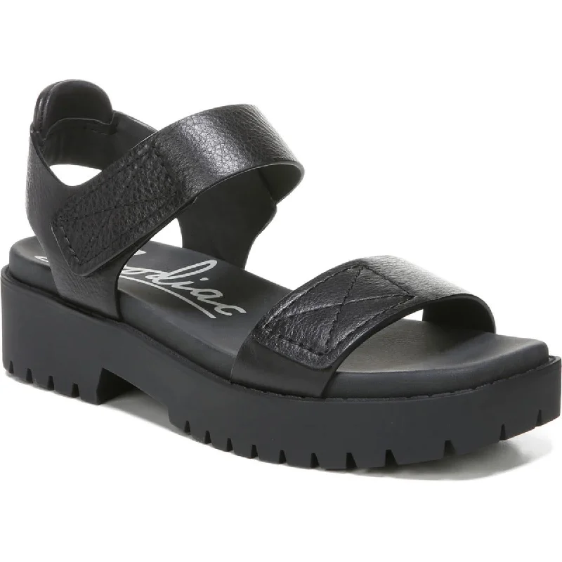 Child - Friendly Women's Sandals with a Secure Buckle in Purple for Moms on the GoZodiac Womens Bailey Leather Lugged Sole Ankle Strap Child - Friendly Women's Sandals with a Secure Buckle in Purple for Moms on the GoZodiac Womens Bailey Leather Lugged Sole Ankle Strap