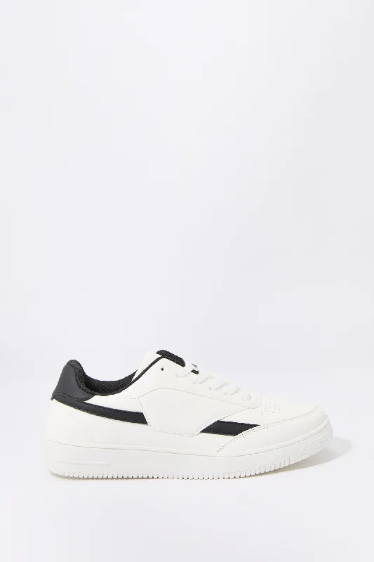 Retro - Style Women's Sneakers in Pastel Colors for a Nostalgic and Fashionable VibeColourblock Lace Up Sneaker