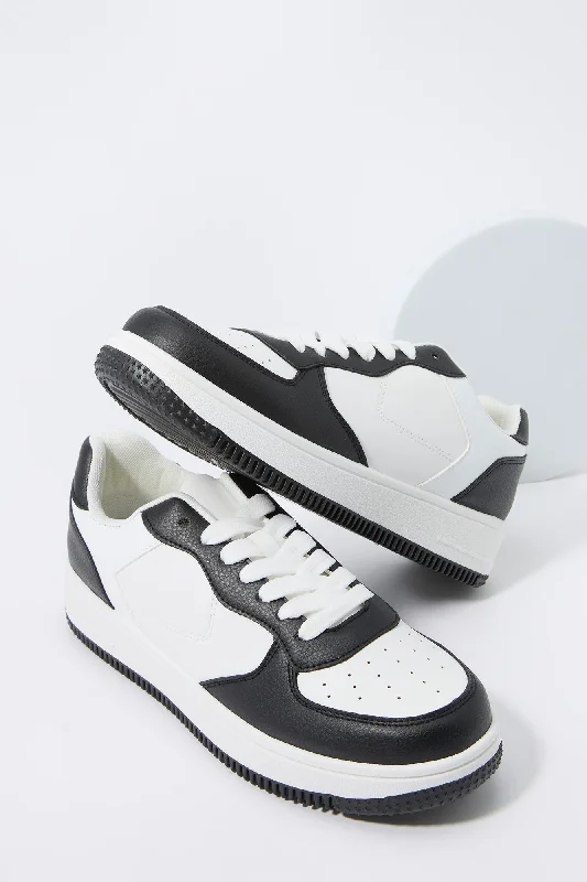 Black with White
