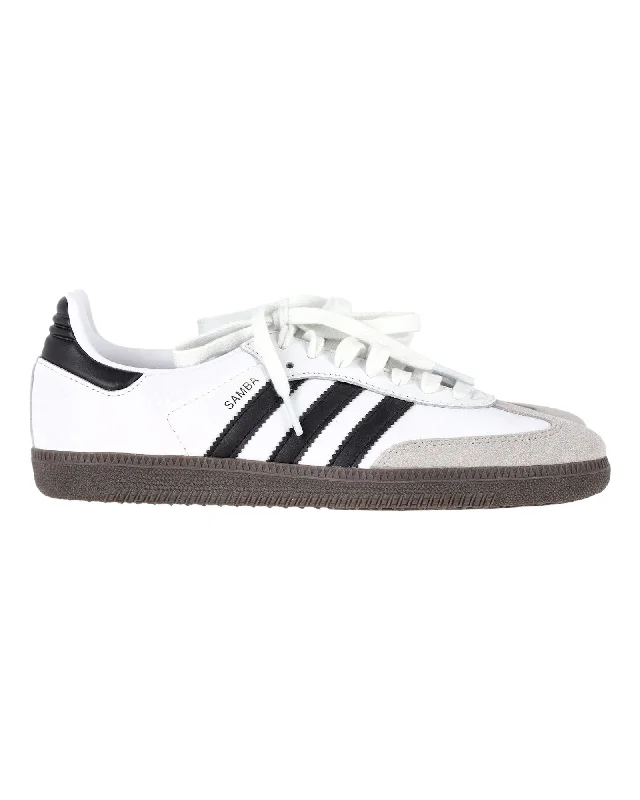 Vegan - Friendly Women's Sneakers Made from Recycled Materials for an Eco - Conscious ChoiceAdidas Samba Sneakers in White Leather Vegan - Friendly Women's Sneakers Made from Recycled Materials for an Eco - Conscious ChoiceAdidas Samba Sneakers in White Leather