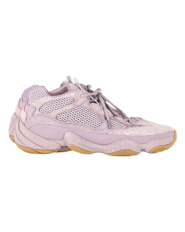Sparkly Rhinestone - Embellished Women's Sneakers for a Glamorous and Eye - Catching LookAdidas x Yeezy 500 Soft Vision Sneakers in Pastel Purple Suede Sparkly Rhinestone - Embellished Women's Sneakers for a Glamorous and Eye - Catching LookAdidas x Yeezy 500 Soft Vision Sneakers in Pastel Purple Suede
