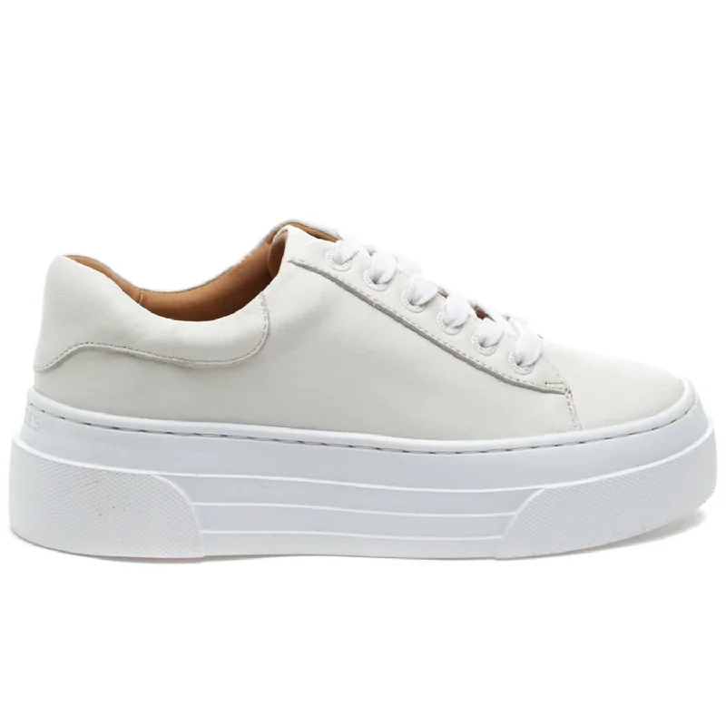 High - Top Women's Leather Sneakers in Black for a Stylish and Durable OptionAmanda Sneaker In White High - Top Women's Leather Sneakers in Black for a Stylish and Durable OptionAmanda Sneaker In White